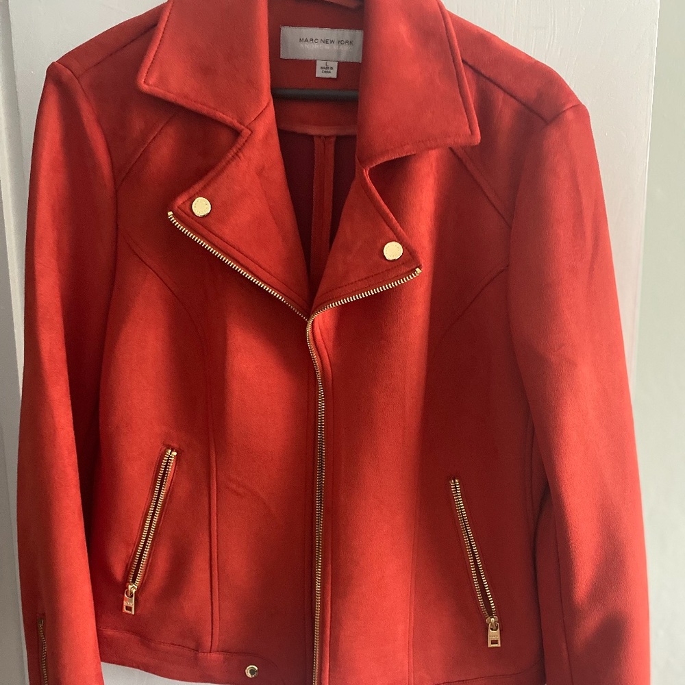 Orange jacket